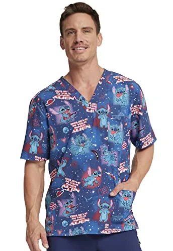 Tooniforms Men & Women Scrubs Top V-Neck TF701