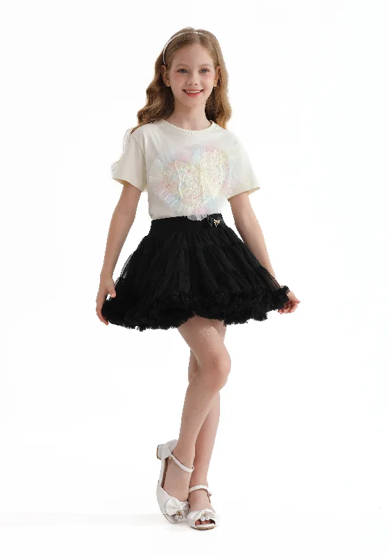 Multicolor Vanessa Heart Skirt Outfit