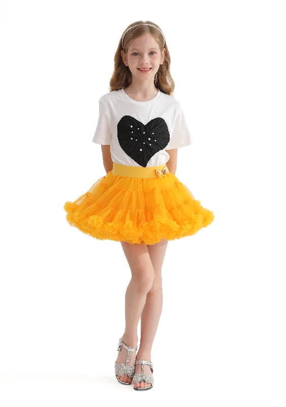 Multicolor Haley Heart Skirt Outfit