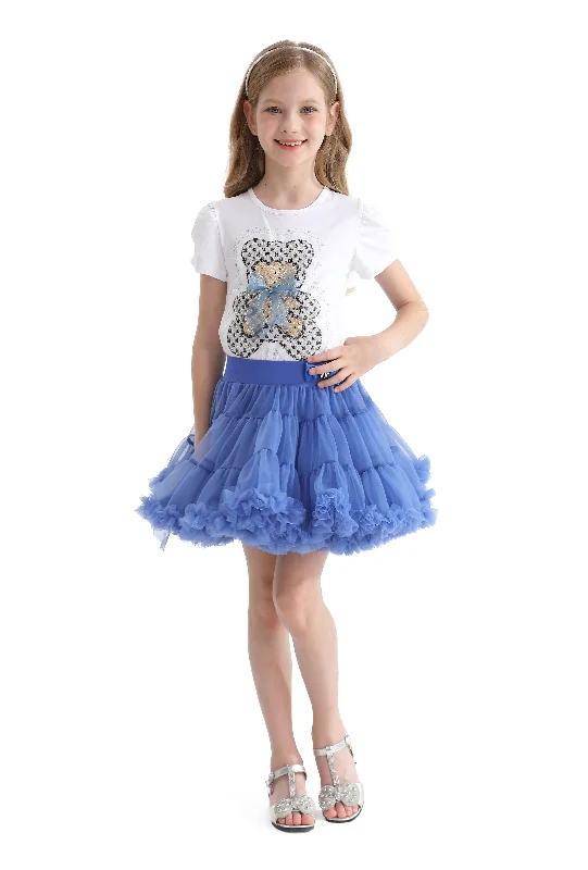 Multicolor Natalie Bear Skirt Outfit