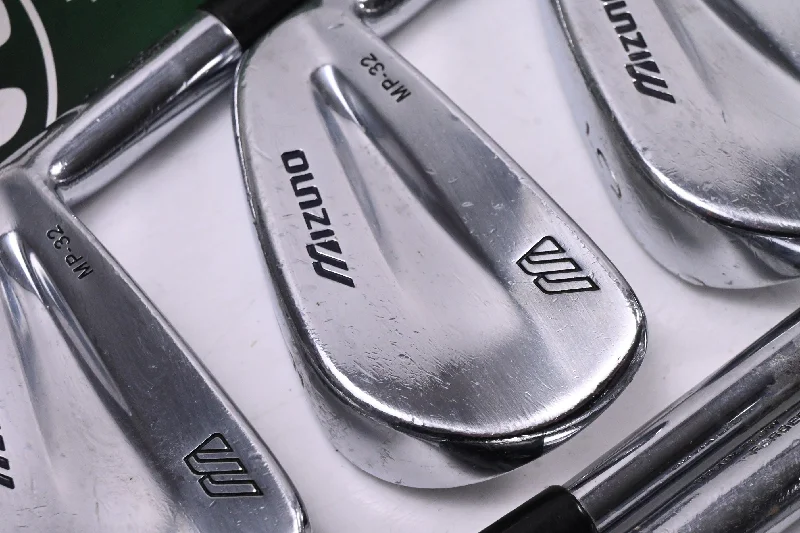 Mizuno MP-32 Irons / 3-PW / Stiff Flex Dynamic Gold S300 Shafts