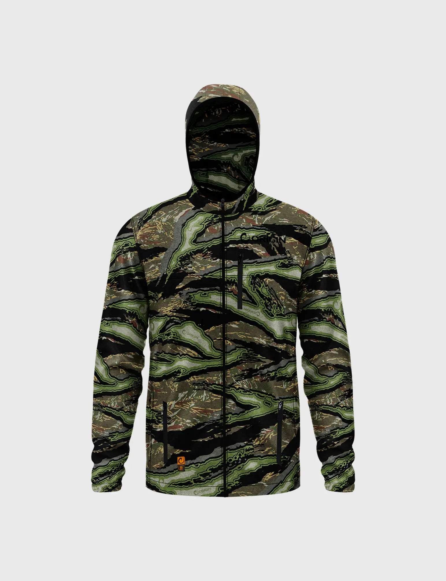 ORIGIN STEALTH WOOL® HOODED JACKET - ORIGIN RAPTOR® CAMO