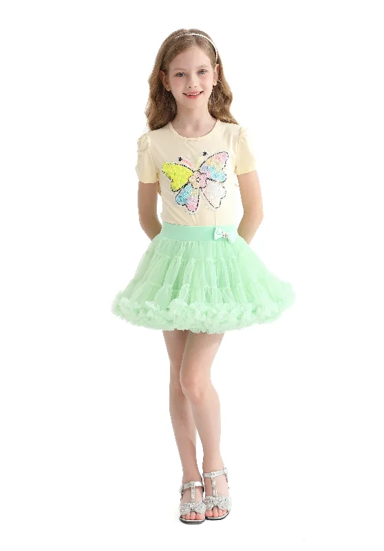 Multicolor Abbey Butterfly Skirt Outfit