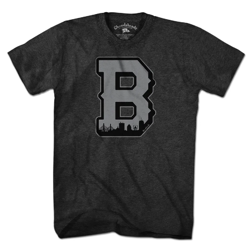 Big Block B Boston Blackout T-Shirt