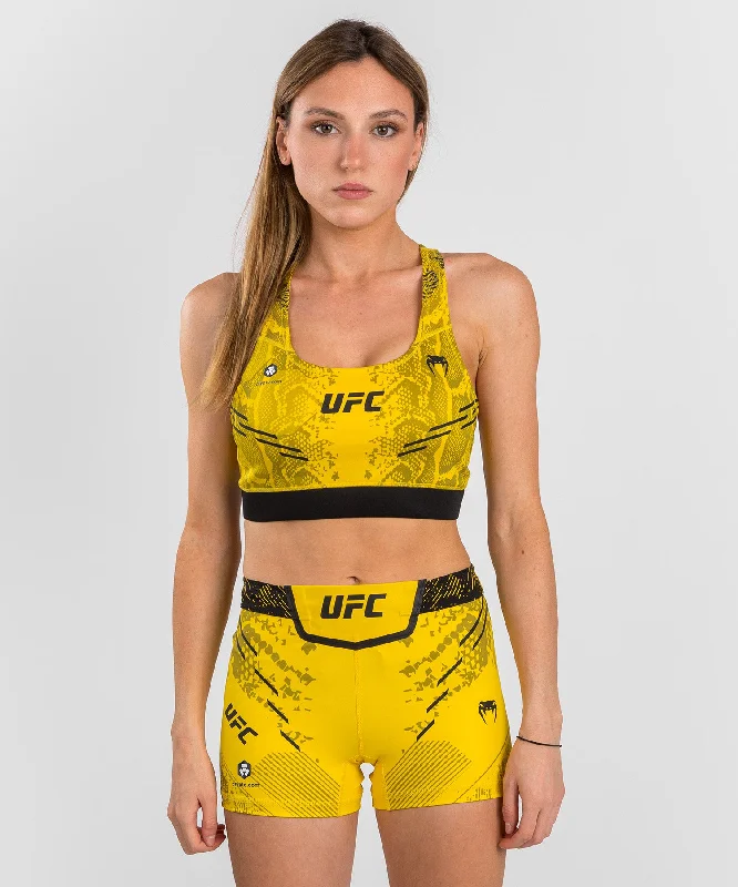 UFC Adrenaline by Venum Authentic Fight Night  Women’s Sports Bra - Yellow