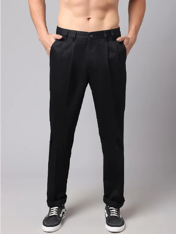 Mens Black Trouser