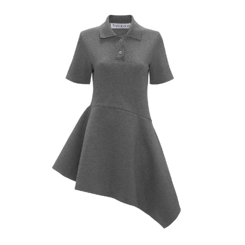 Asymmetrical Polo Dress