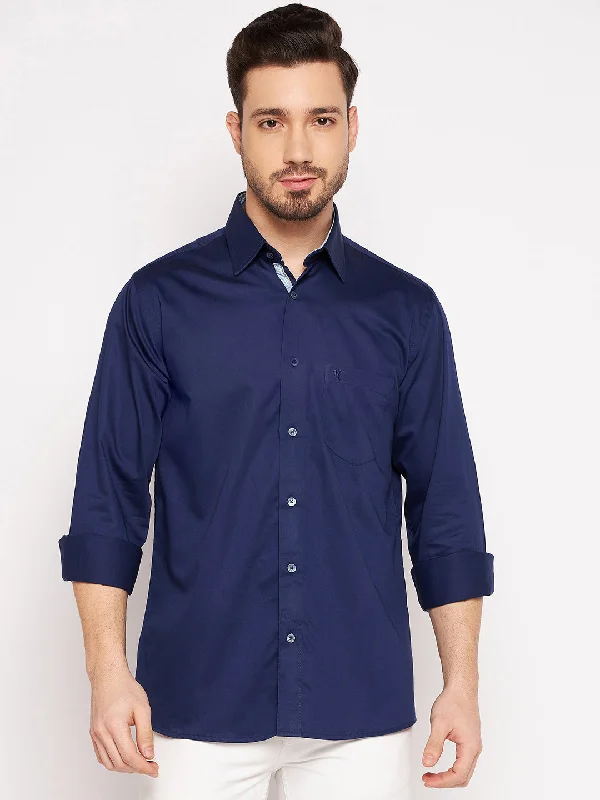 Mens Navy Shirt