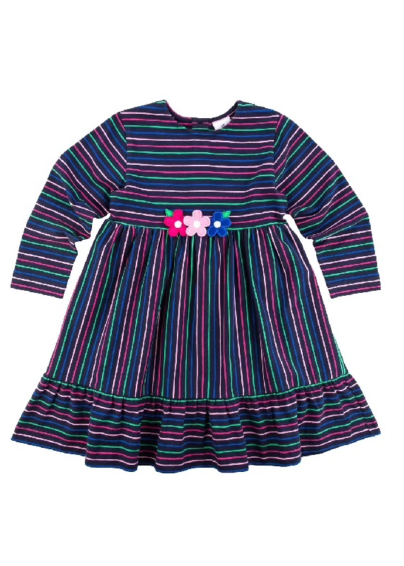 Stripe Connections Knit Dress