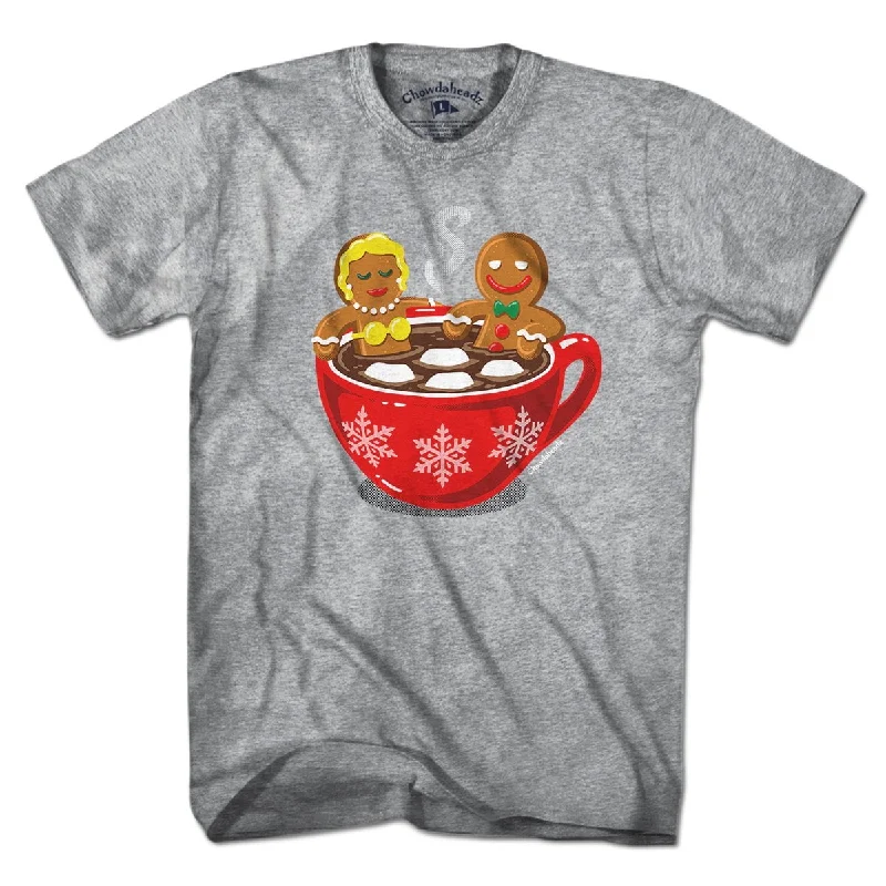 Gingerbread Hot Cocoa Tub T-Shirt