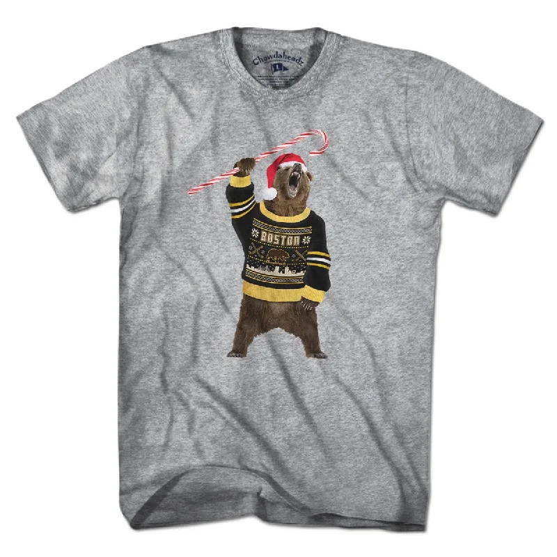 Boston Holiday Sweater Bear T-Shirt