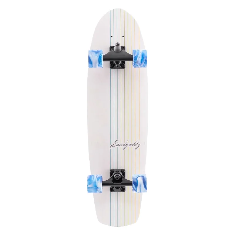 Landyatchz Butter White Lines Cruiser Complete - 31.2"