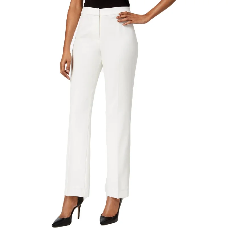 Kasper Womens Kate Classic Fit Straight Leg Dress Pants