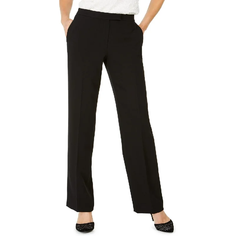 Kasper Womens Office Tab Waist Trouser Pants