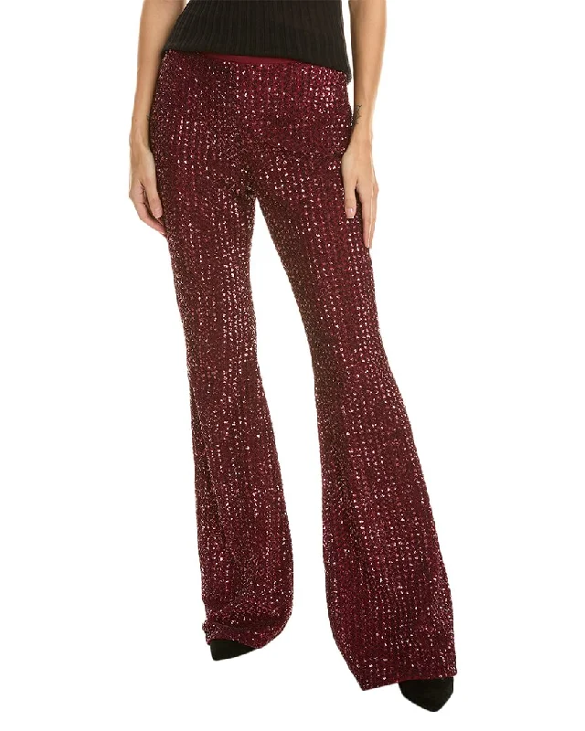 Michael Kors Collection Hand Embroidered Bootleg Pant