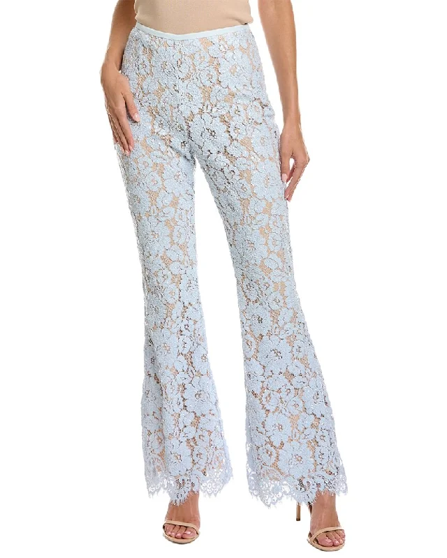 Michael Kors Floral Lace Paillette Flare Pant