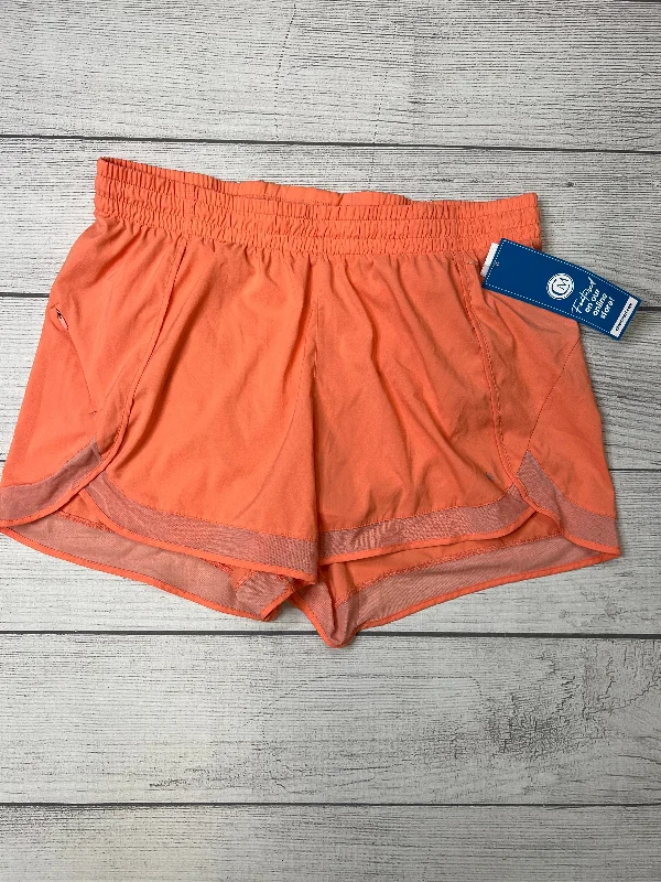 Orange Athletic Shorts Athleta, Size 1x